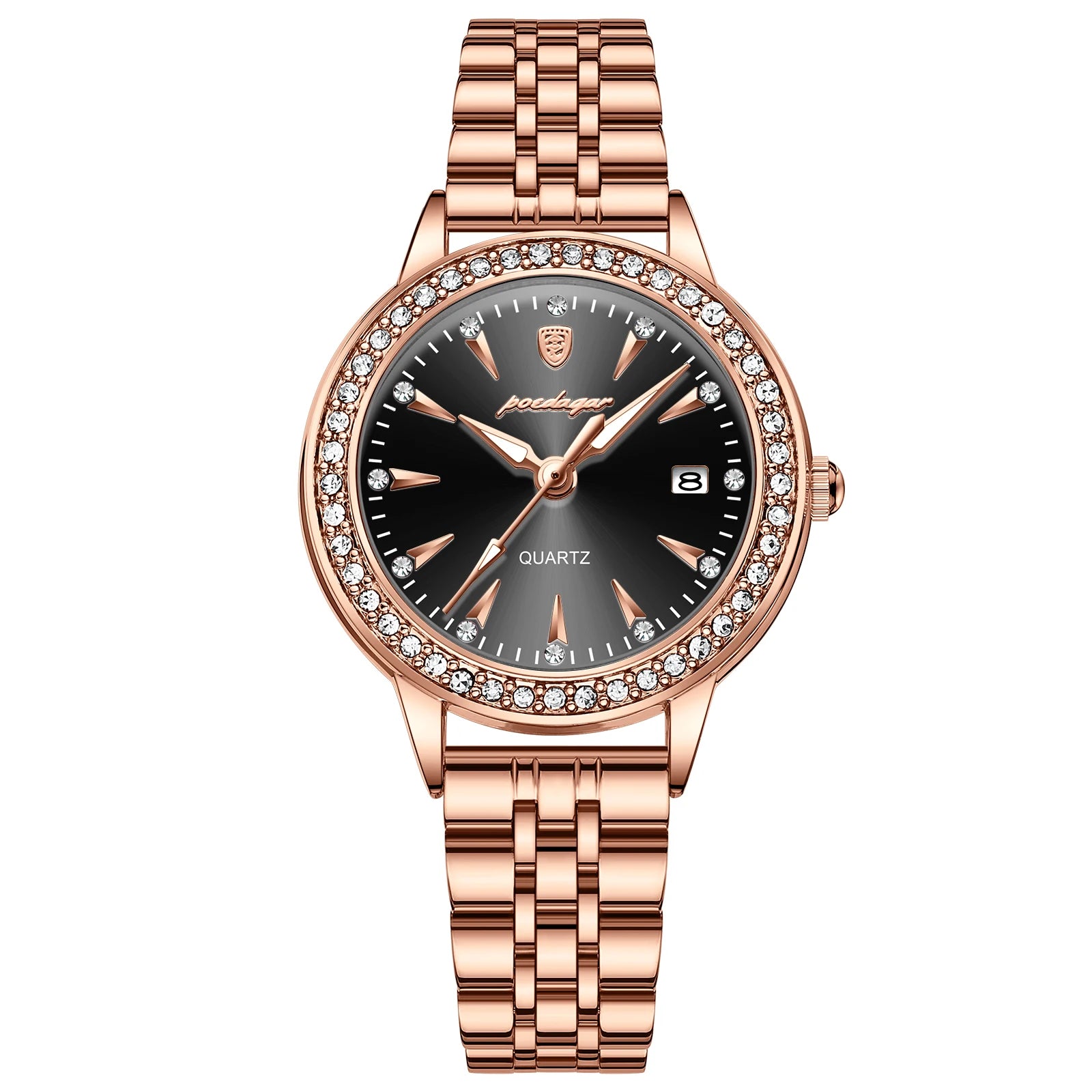 Luxury Casual Women’s Watch – Waterproof with Date