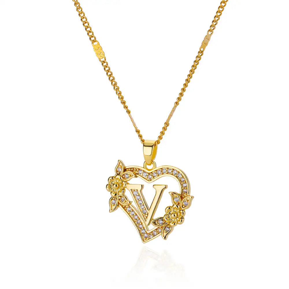 Initial Letter Necklace