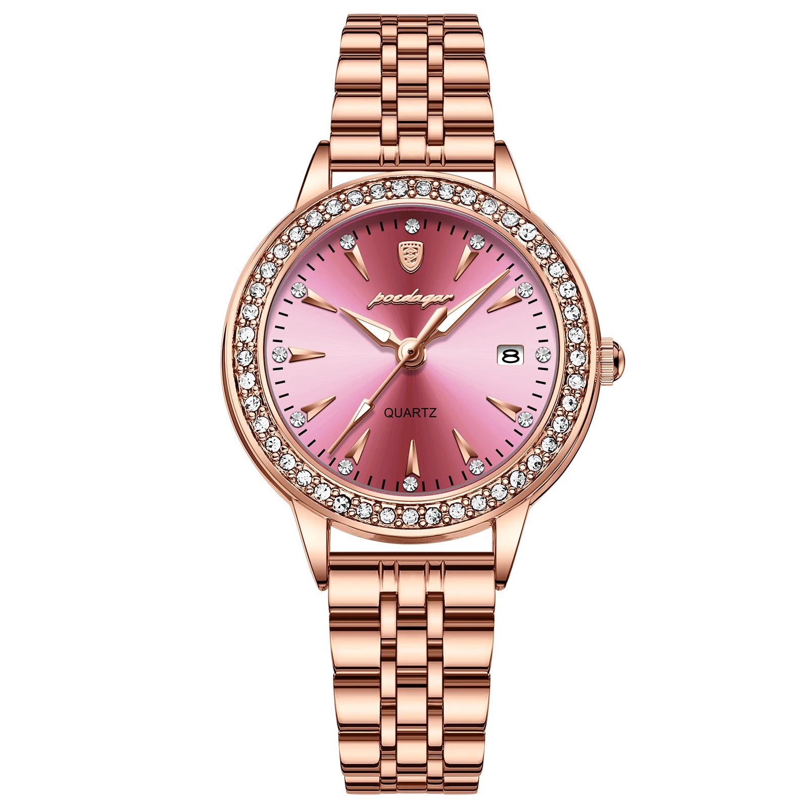 Luxury Casual Women’s Watch – Waterproof with Date