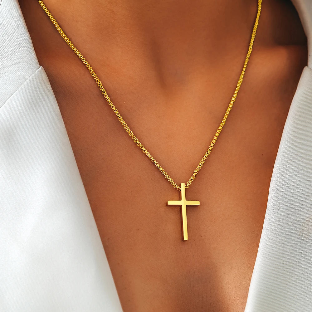 Mama Glow Cross Pendant