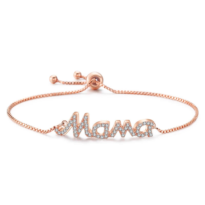 Crystal Mama Bracelet