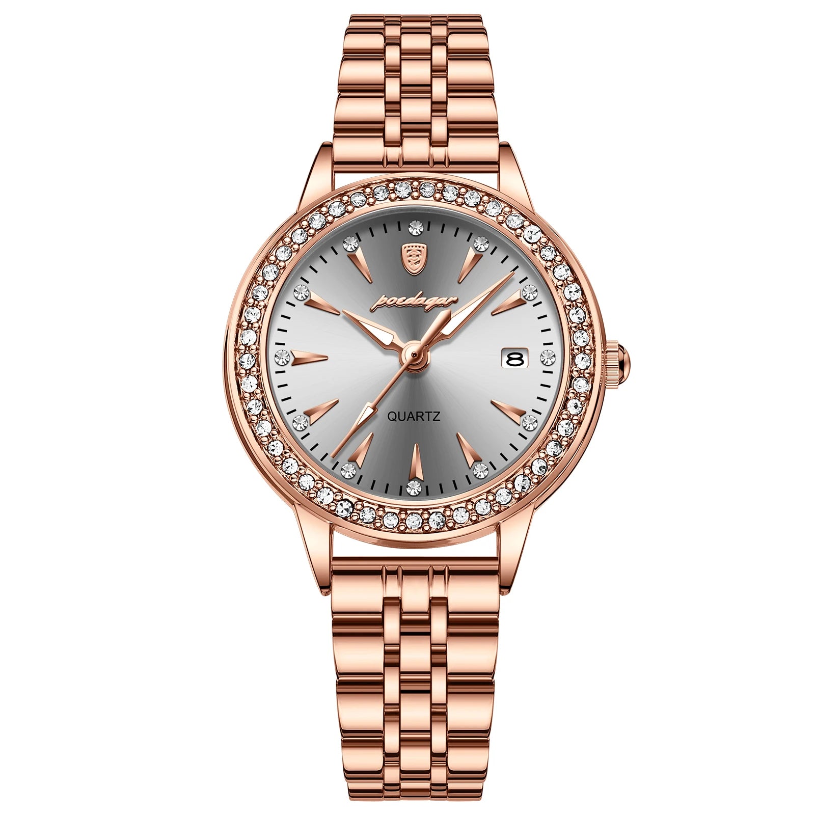 Luxury Casual Women’s Watch – Waterproof with Date