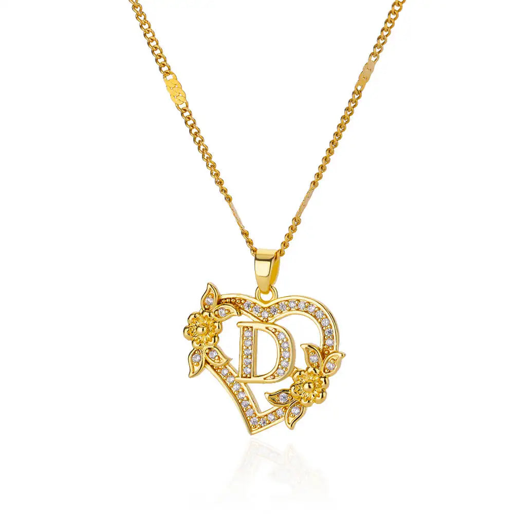 Initial Letter Necklace