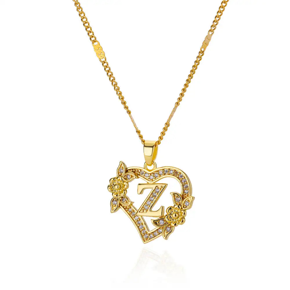 Initial Letter Necklace