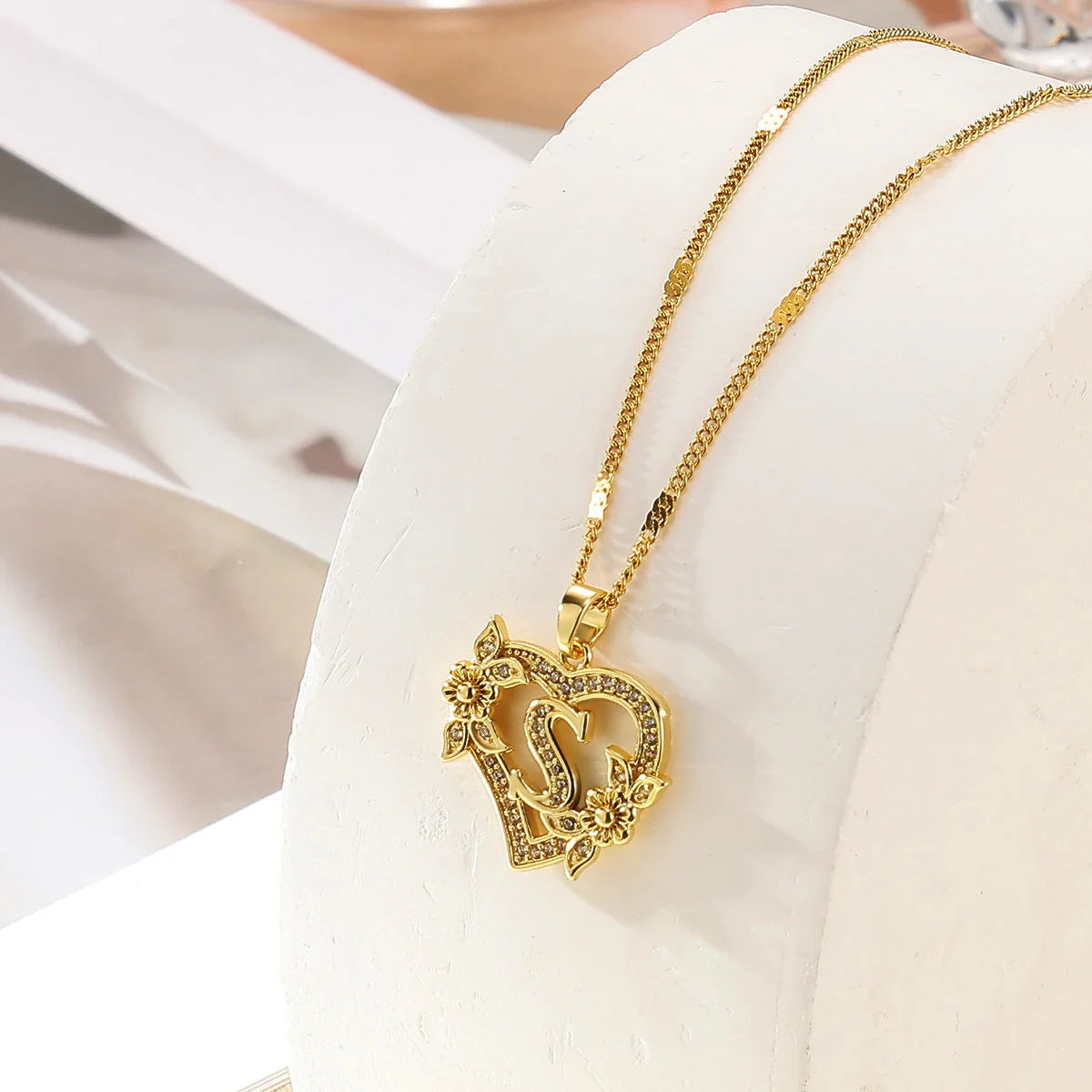 Initial Letter Necklace