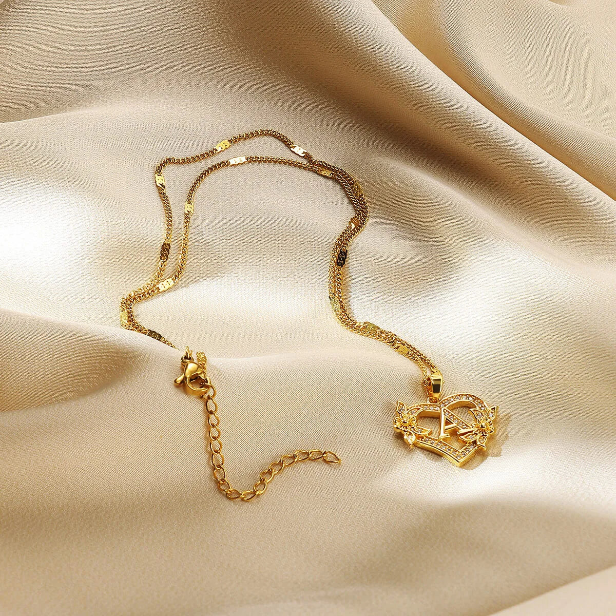 Initial Letter Necklace