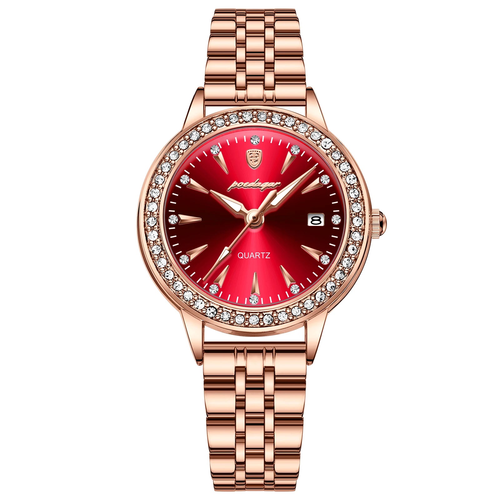 Luxury Casual Women’s Watch – Waterproof with Date