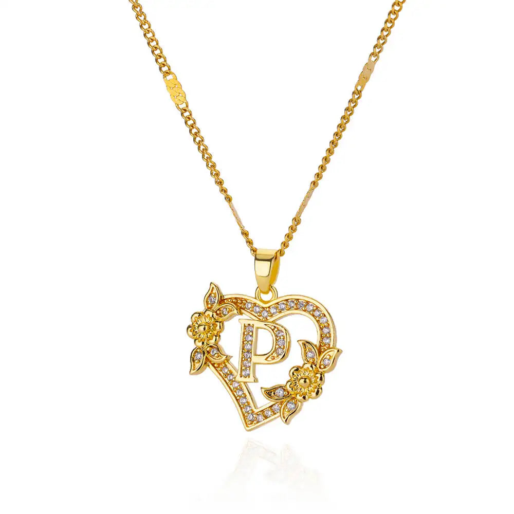 Initial Letter Necklace
