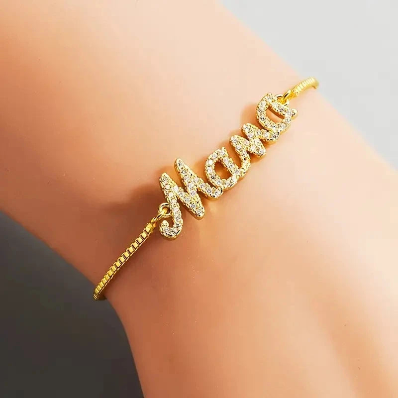 Crystal Mama Bracelet