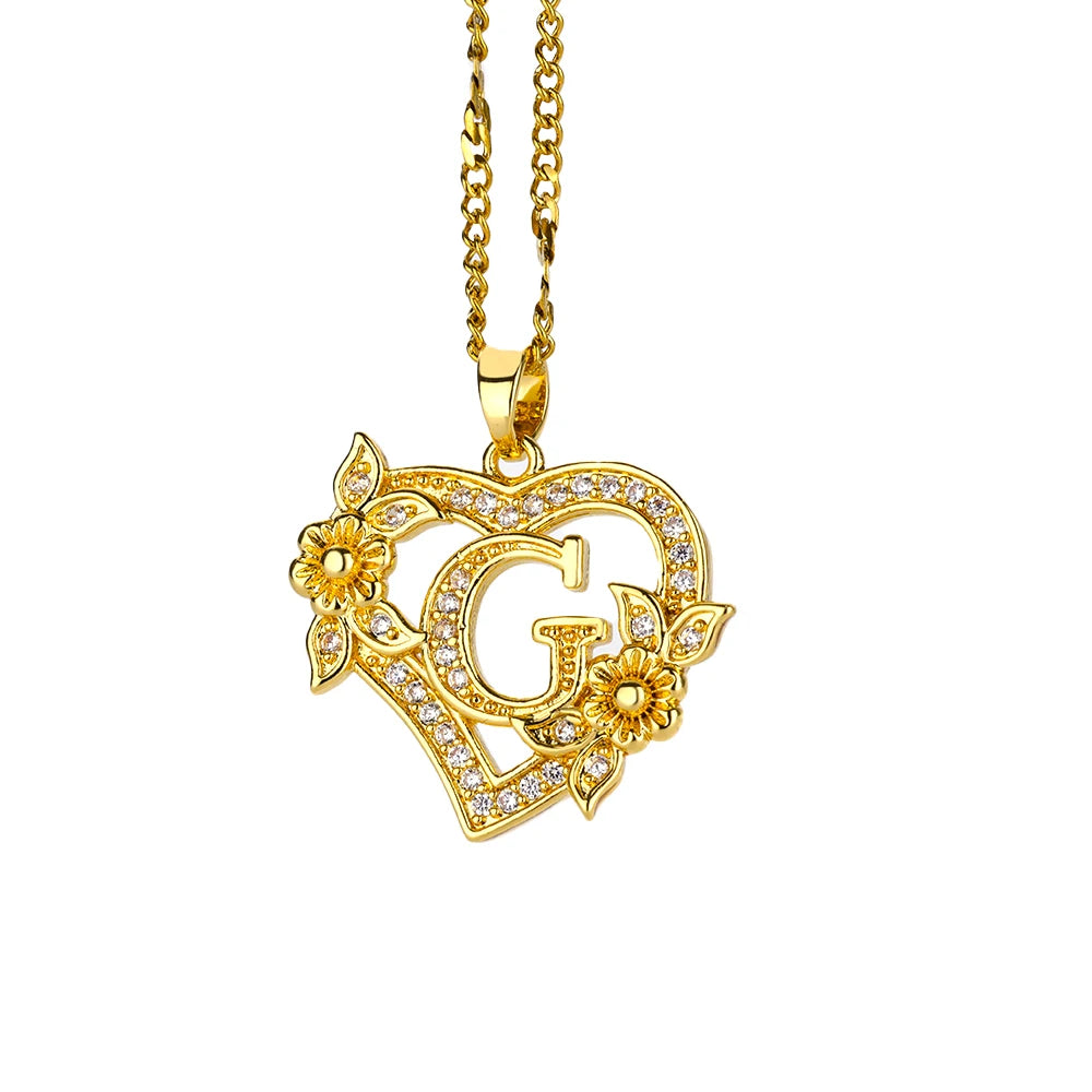Initial Letter Necklace