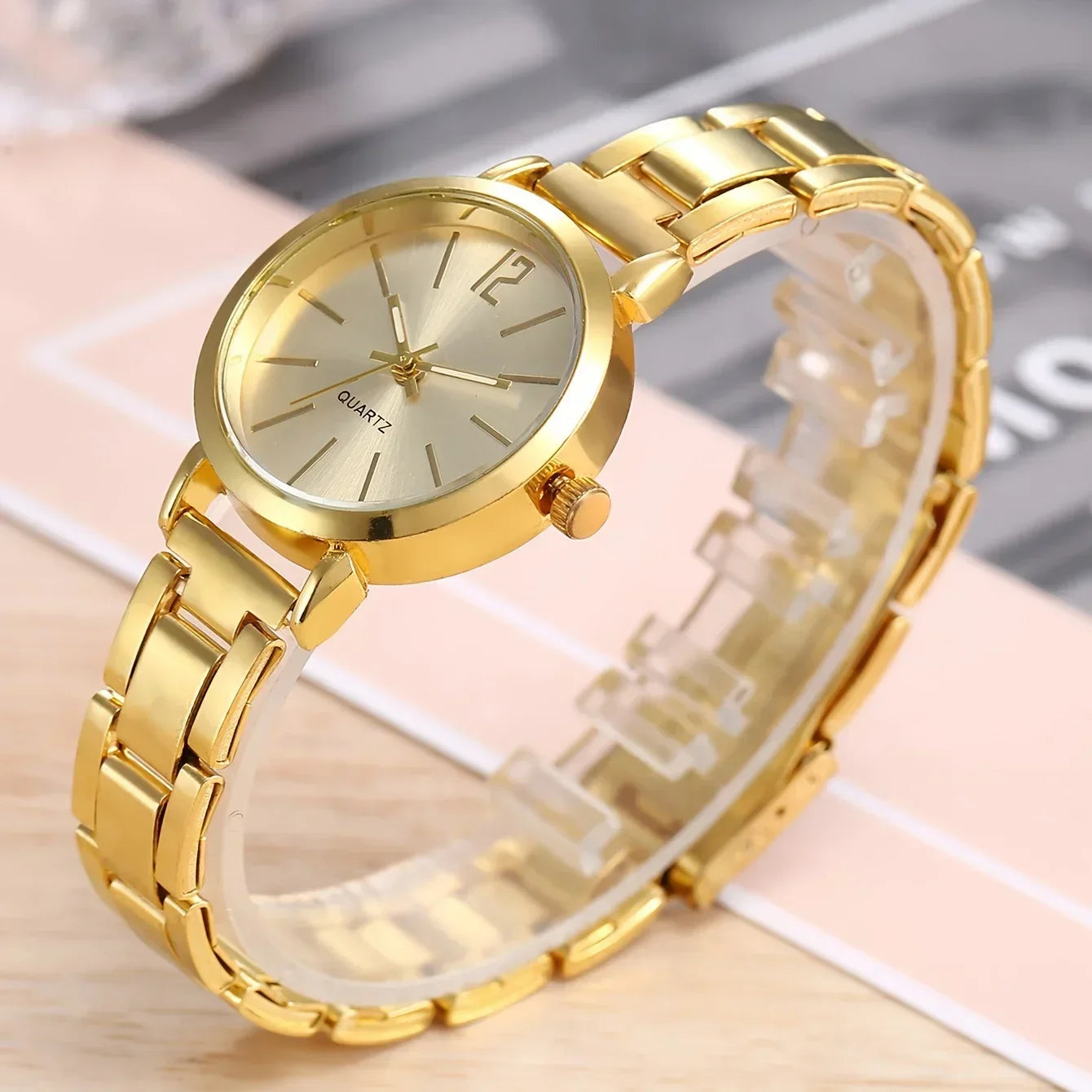 Elegant Watch & Bracelet Set