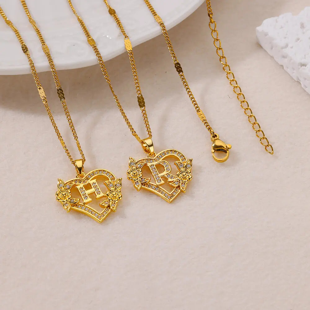 Initial Letter Necklace