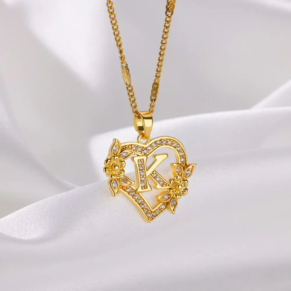 Initial Letter Necklace
