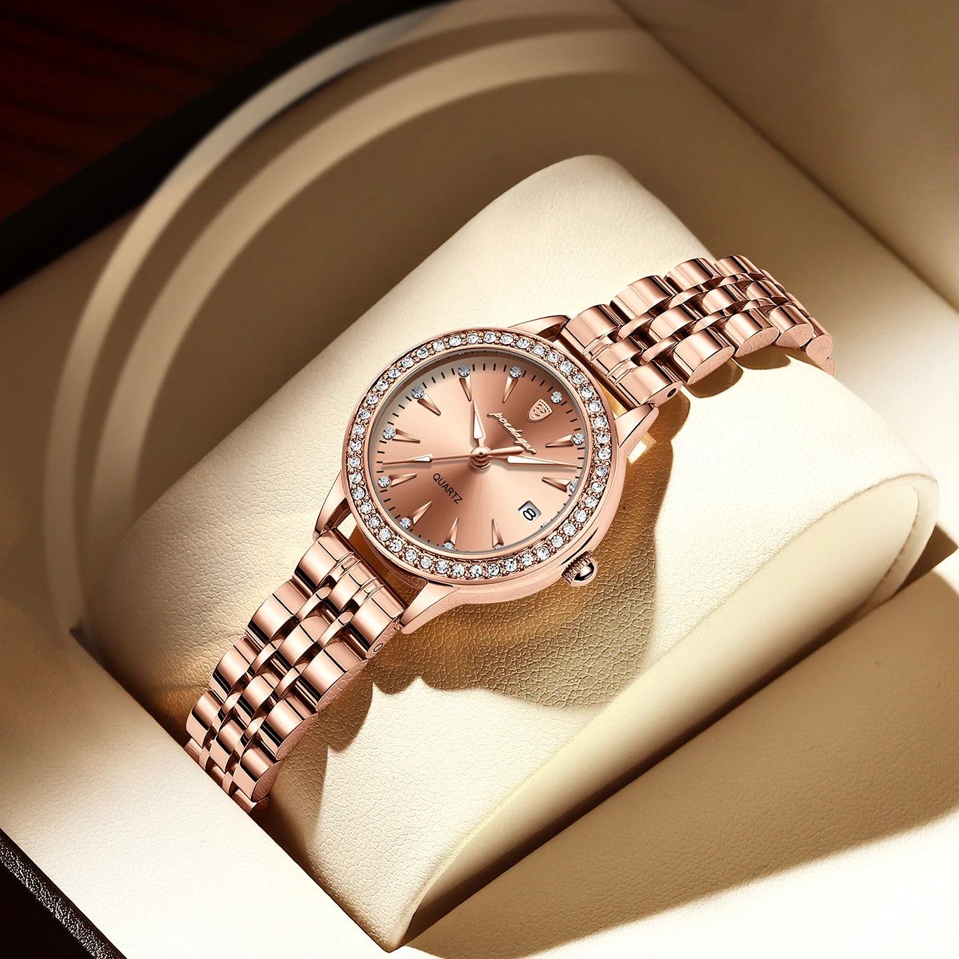 Luxury Casual Women’s Watch – Waterproof with Date