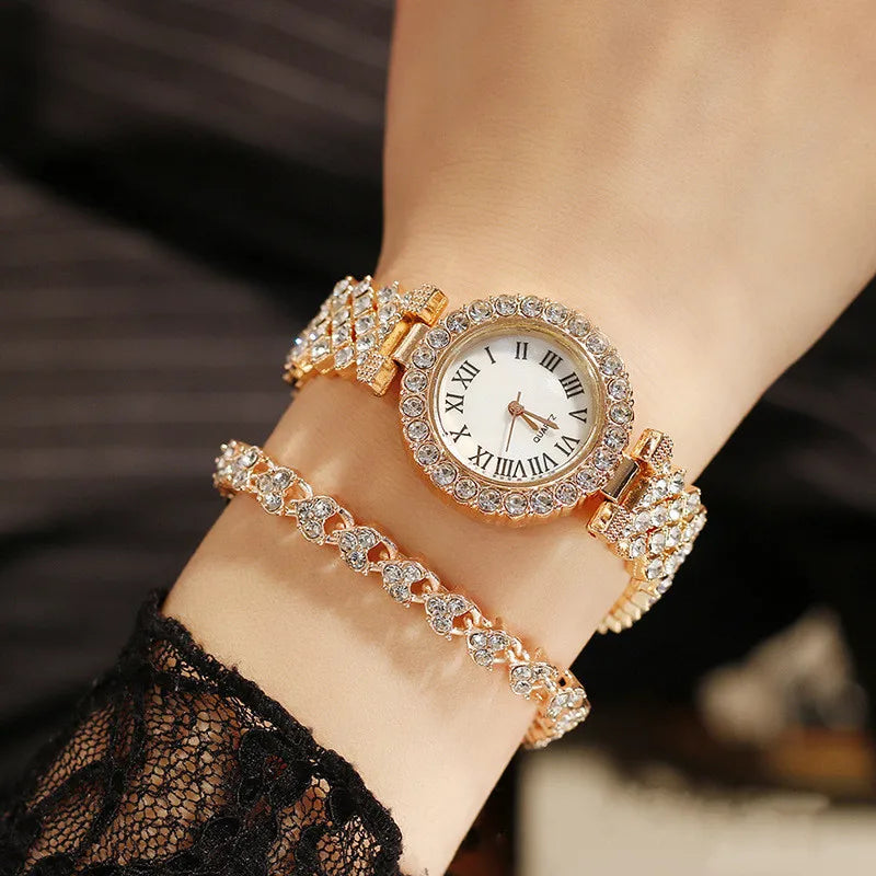 Elegant Watch & Bracelet Set