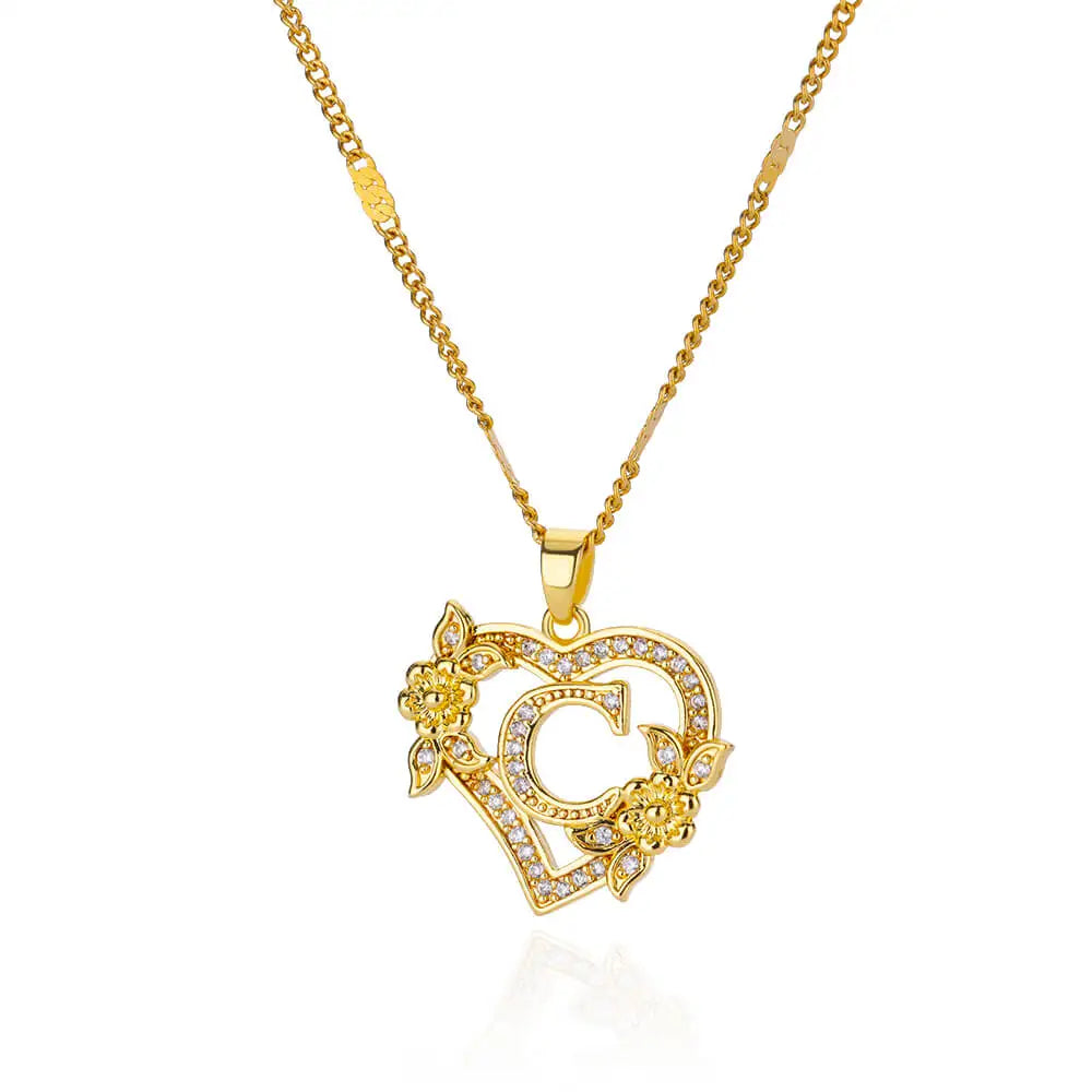 Initial Letter Necklace