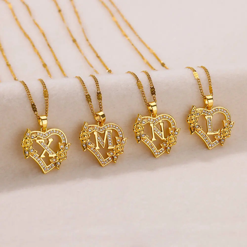 Initial Letter Necklace