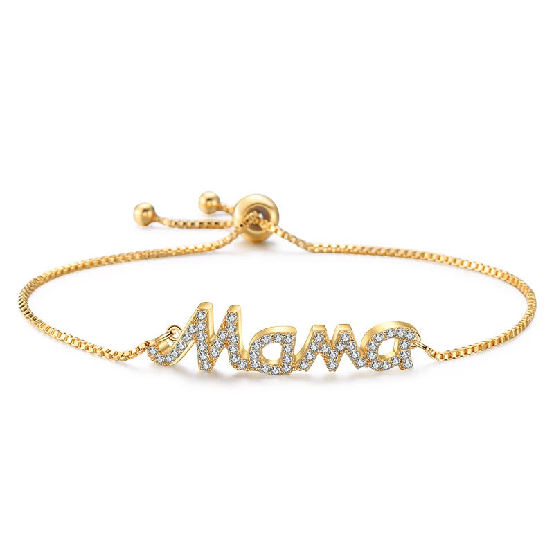 Crystal Mama Bracelet