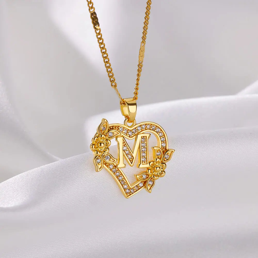 Initial Letter Necklace