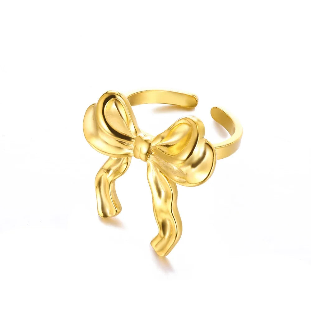 Golden Zircon Ring