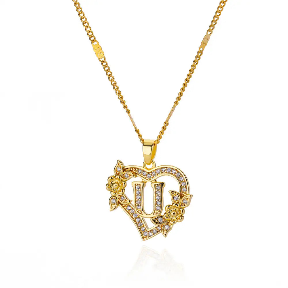 Initial Letter Necklace
