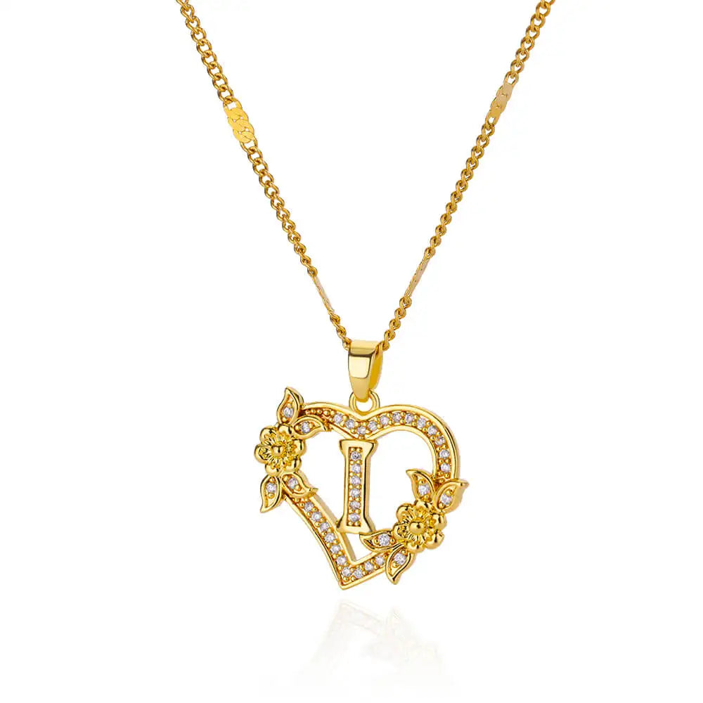 Initial Letter Necklace