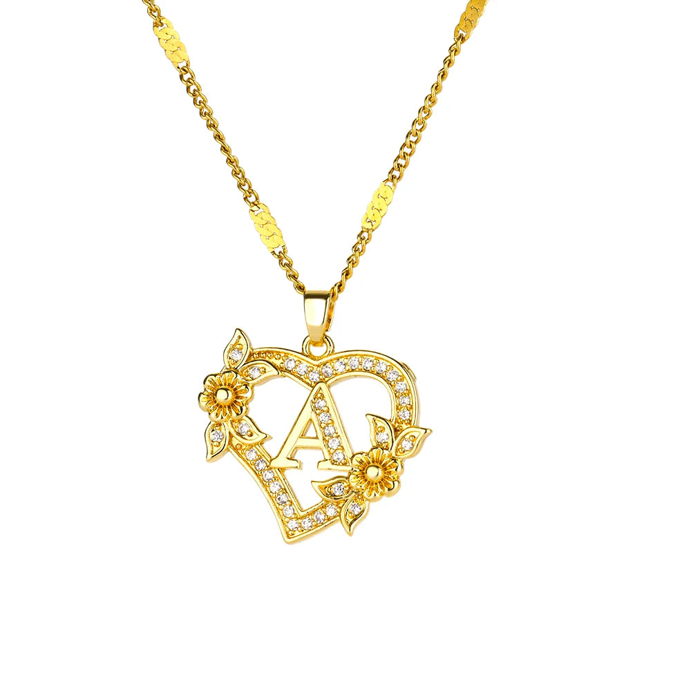 Initial Letter Necklace
