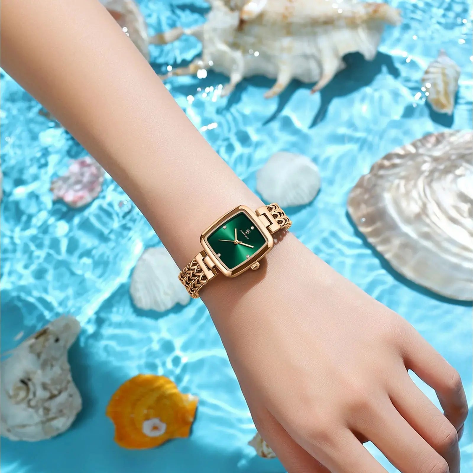 Elegant Square Women’s Watch
