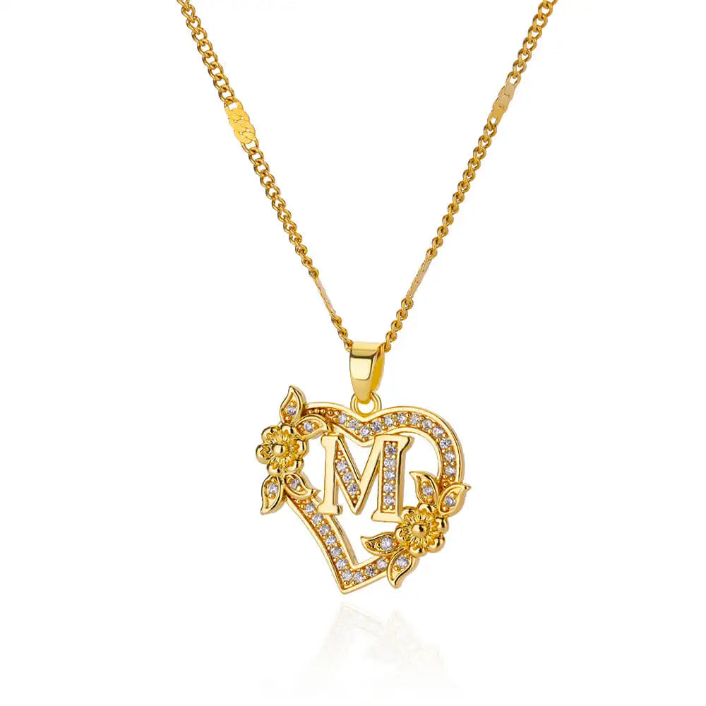 Initial Letter Necklace