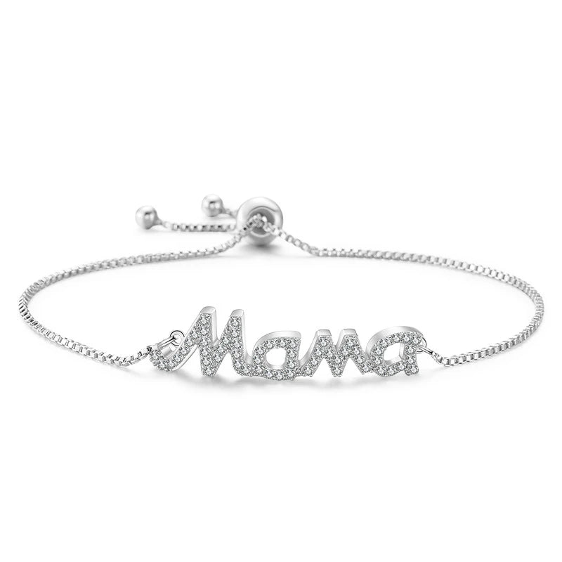 Crystal Mama Bracelet